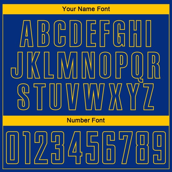 Uniform Nadelstreifen verblassen benutzerdefinierte Royal Yellow Fashion Fußball Jersey Sublimation