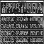 Sublimation Jersey Formen Weiß Uniform Fußball Schwarz Geometrisch Benutzerdefinierte