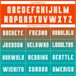 Fußball Ärmel Custom Uniform Weiß-Aqua Fade Fashion Jersey Sublimation Orange Lange