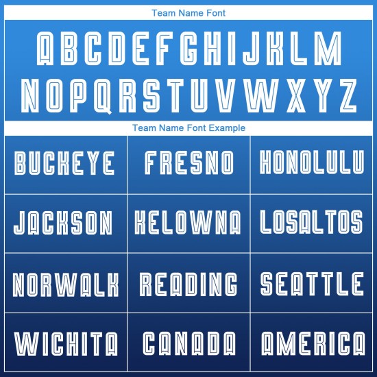 Weiß-Marineblau Custom Sleeve Fashion Uniform Powder Blue Soccer Fade Sublimation Long Jersey