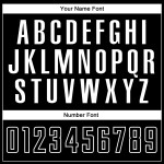 Sublimationstrikot Fußball Custom Fashion Uniform Split Schwarz-Weiß Rot