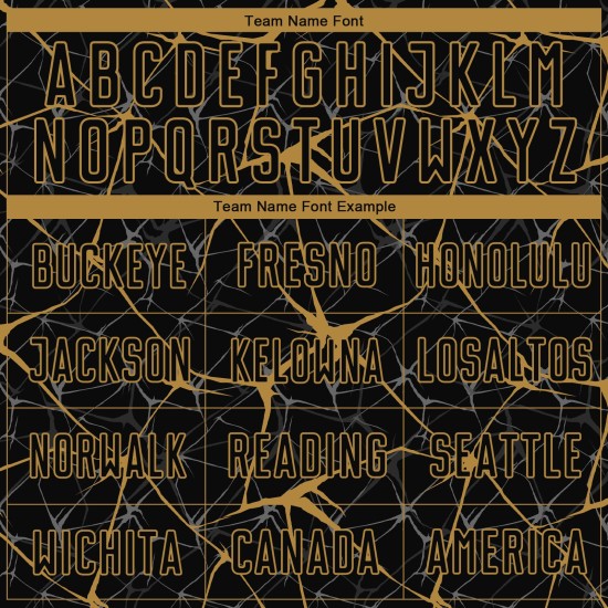 Benutzerdefinierte Fußball alte schwarze Trikot Sublimation Gold Uniform