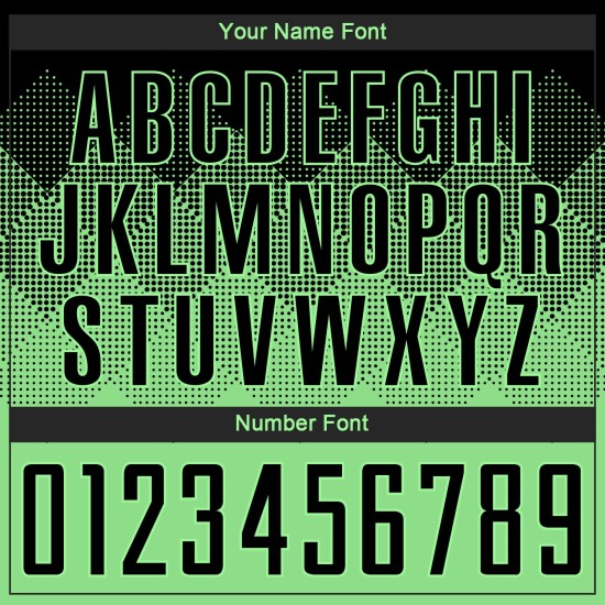 Fußball Schwarz Custom Erbse Sublimation Uniform Grün Jersey