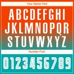 Fußball Ärmel Custom Uniform Weiß-Aqua Fade Fashion Jersey Sublimation Orange Lange