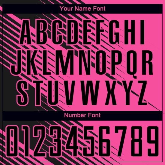 Benutzerdefinierte schwarze Linie Trikot rosa Sublimation Uniform Fußball