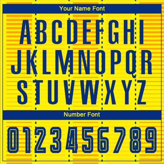 Benutzerdefinierte Royal-Orange Uniform Trikot Fußball Sublimation Gold