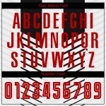 Schwarzes Fußballtrikot mit individueller Sublimation, rot-weiße Uniform