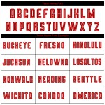 Weiß Rot-Schwarz Fußball Sublimation Mode Custom Fade Uniform Jersey